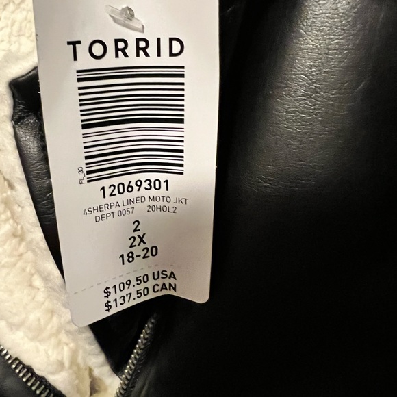 Sherpa lined moto jacket - Picture 2 of 2